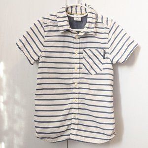 Polarn O. Pyret 4-6Y Collared Striped Shirt